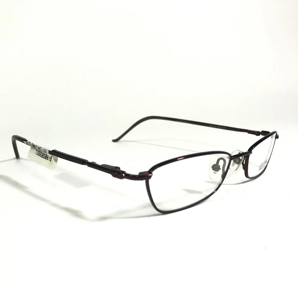 Guess Eyeglasses Frames GU1115 BU Red Burgundy Rectangular Full Rim 49-18-138